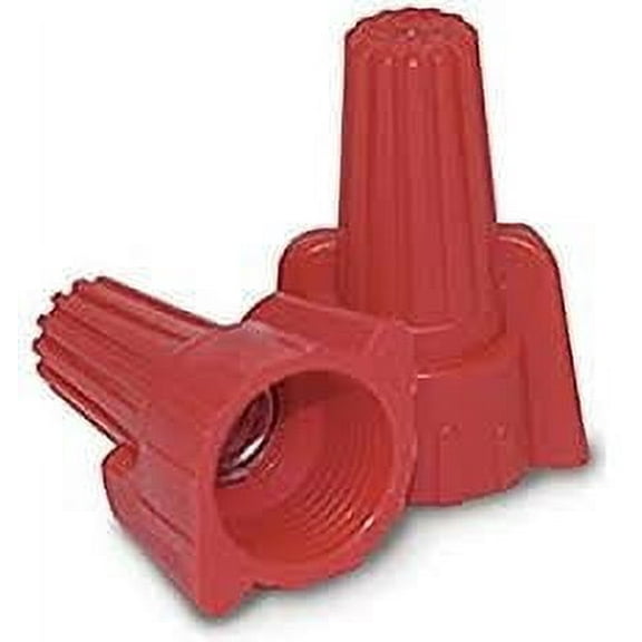Winged Red Wire Connector 16-12, 500/Bag