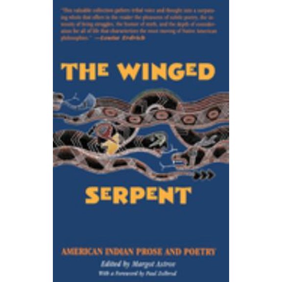 Pre-Owned The Winged Serpent: American Indian Prose and Poetry (Paperback) 0807081051 9780807081051