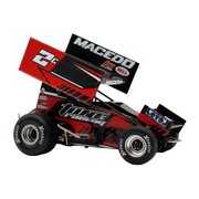 Winged Sprint Car #2C Cole Macedo "Two C Racing" 2026 1/18 Diecast Model Car by ACME