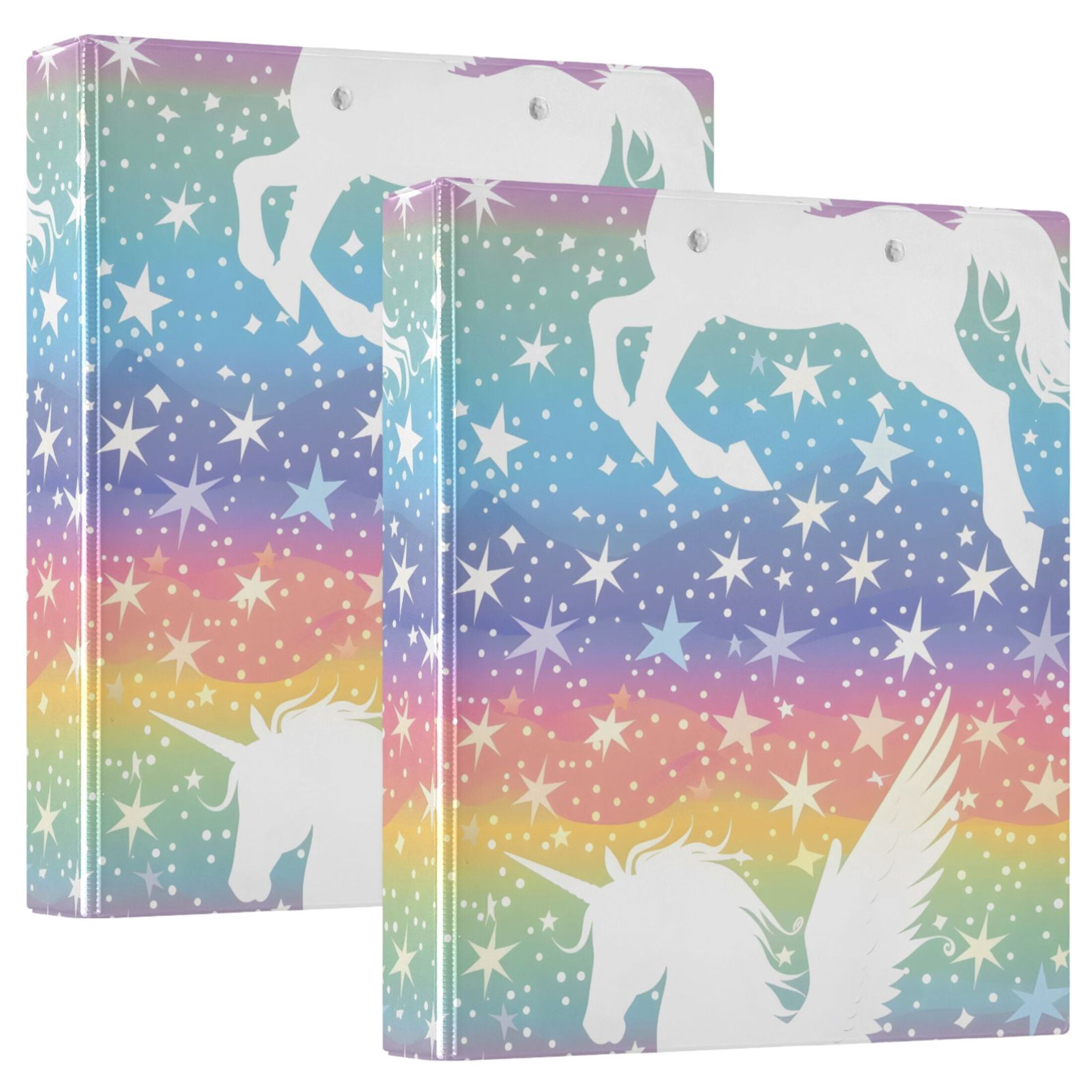 1/2 Binders Ring Floral Zip Up Binder Organizer Ring Binders