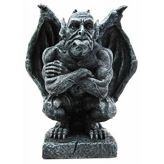 Winged Watchman Gothic Troll Gargoyle Decorative Figurine 6.5" Tall
