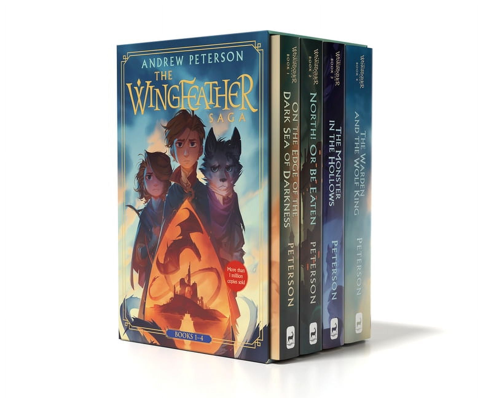 Wingfeather Saga Boxed Set: On the Edge of the Dark Sea of Darkness: North! or Be Eaten: The Monster in the Hollows, Book 4 (Paperback)