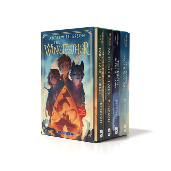 Wingfeather Saga Wingfeather Saga Boxed Set: On the Edge of the Dark Sea of Darkness; North! or Be Eaten; The Monster in the Hollows; The, (Paperback)