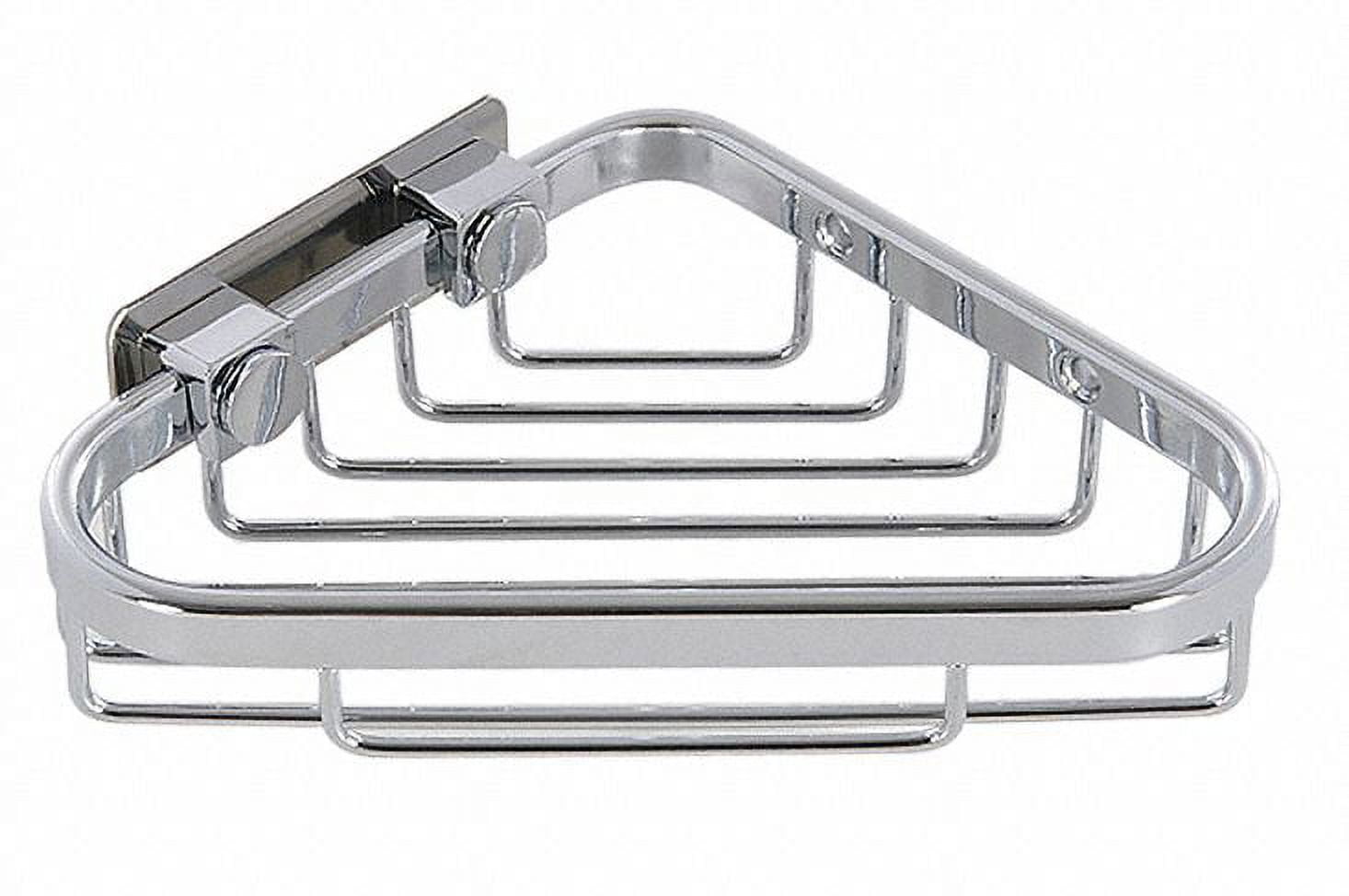 Stainless Steel Wall Mount Corner Shower Basket