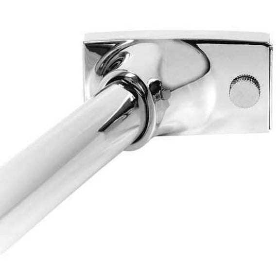 Wingits Curved Shower Rod,Chrome,60In,6 Proj,PK6 WOCONPS5NC