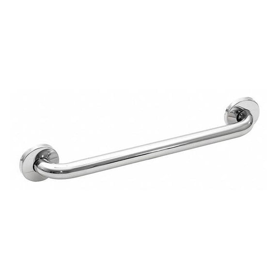 Wingits Grab Bar,SS,Polished,24 in L WGB5PS24