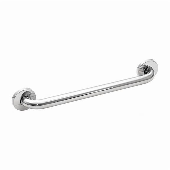 Structural Stainless Steel Premium Grab Bar, 42" L, Stainless Steel, Polished chrome