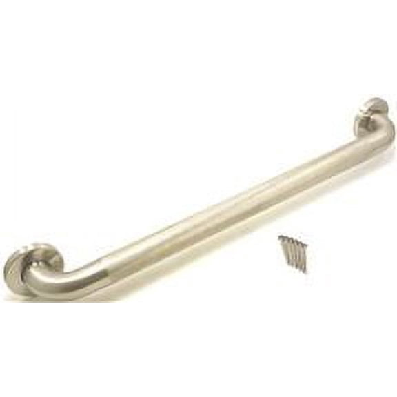 Wingits Standard Knurled Grab Bar, Stainless Steel, 36 In. X 1-1/2 In.