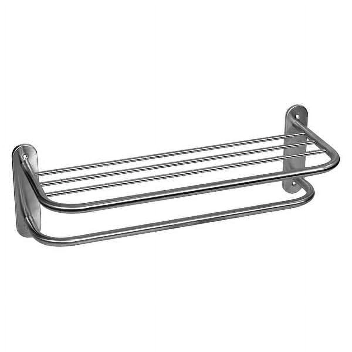 18-Inch Satin Stainless Steel Wall Mounted Towel Rack