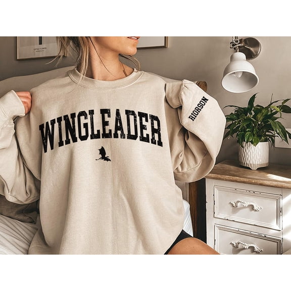 Wingleader sweatshirt, Bookish Sweatshirt, Violent Little Thing Sweatshirt, Xaden Riorson Sweatshirt, Gift For Readers 1849278475