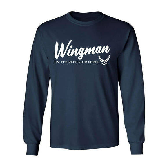 Wingman USAF Adult Long Sleeve T-shirt