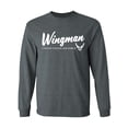 thumbnail image 1 of Wingman USAF Adult Long Sleeve T-shirt, 1 of 3