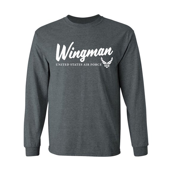 Wingman USAF Adult Long Sleeve T-shirt
