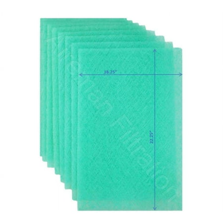 Wingman1 - 20x25x1 Electronic AC Furnace Air Filter Replacement Pads Year Supply - 4 Changes