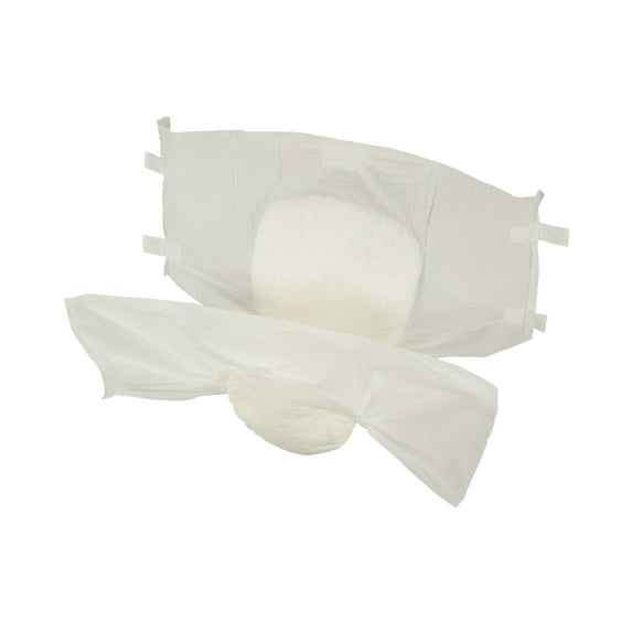 Wings Basic Adult Incontinence Brief M Moderate Absorbency Contoured, 63013, 96 Ct