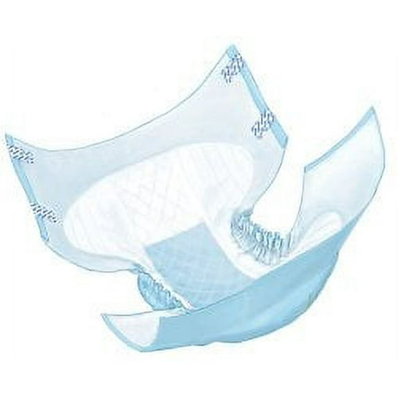 Wings Choice Plus Adult Brief Tab Closure Large Disposable Heavy Absorbency, 60034 - Pack of 18