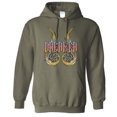 thumbnail image 1 of Wings Dreamer Hoodie Sweatshirt Unisex 4X-Large Military Green, 1 of 5