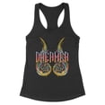 thumbnail image 1 of Wings Dreamer Tank Top Fitted Racerback Women's Large Black, 1 of 1