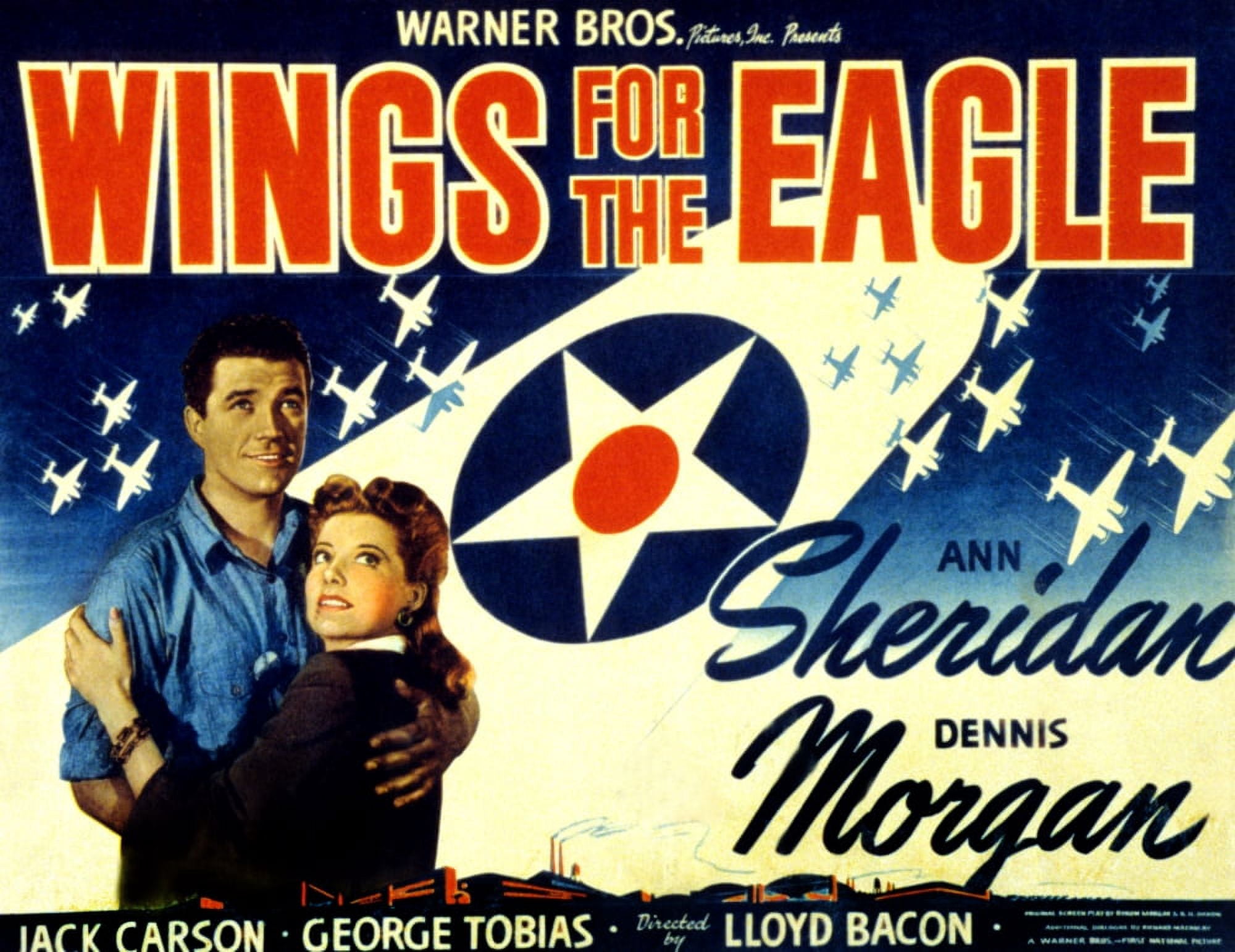 Wings For The Eagle Canvas Art - (28 x 22)