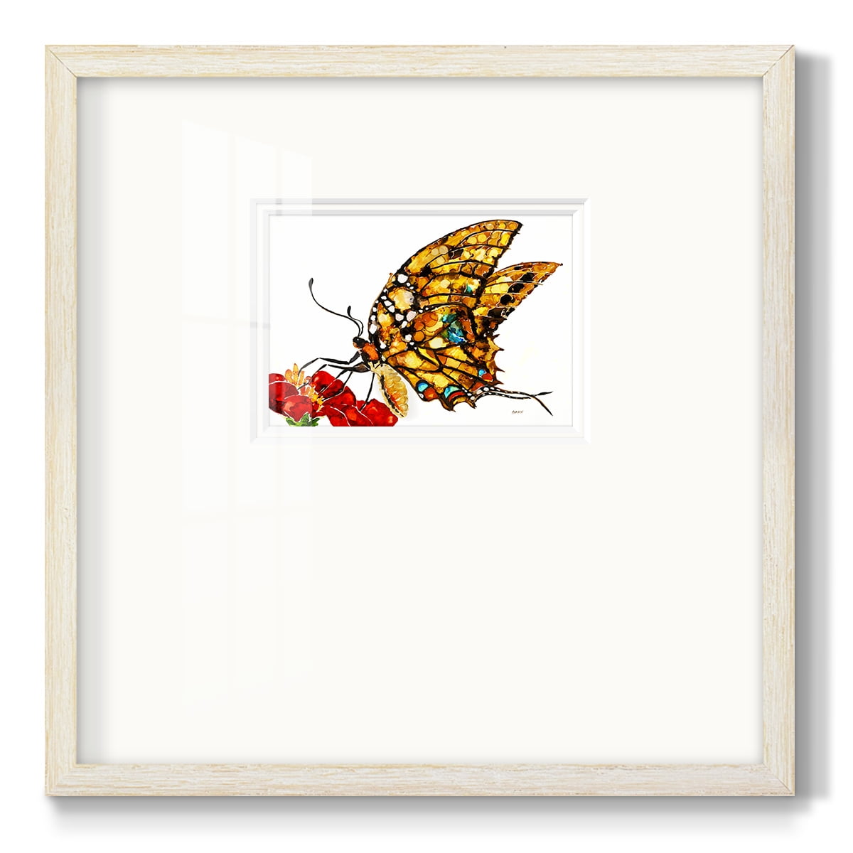 Wings II-Premium Framed Print