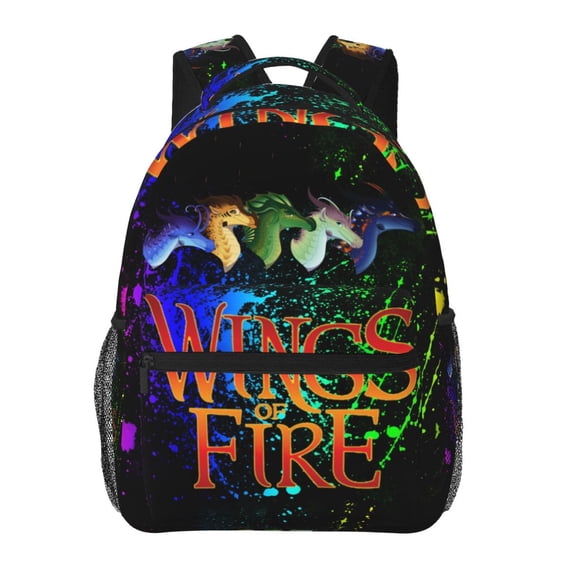 Wings Of Fire Backpacks Daily Large Capacity Backpack Lightweight Rucksack Casual Daypack Bookbag Shoulder Bag