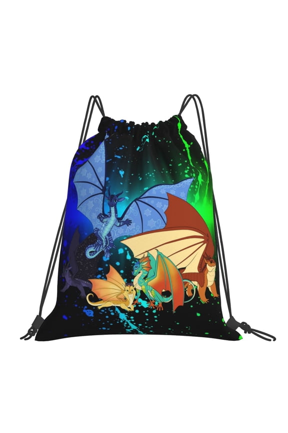 Wings Of Fire Drawstring Backpack Sport Gym Bag For Yoga Swimming Gymsack Sport Strap Pack Bag