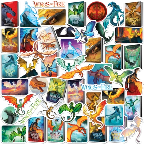 Wings Of Fire Literary Collection 50Ct Sticker Pack