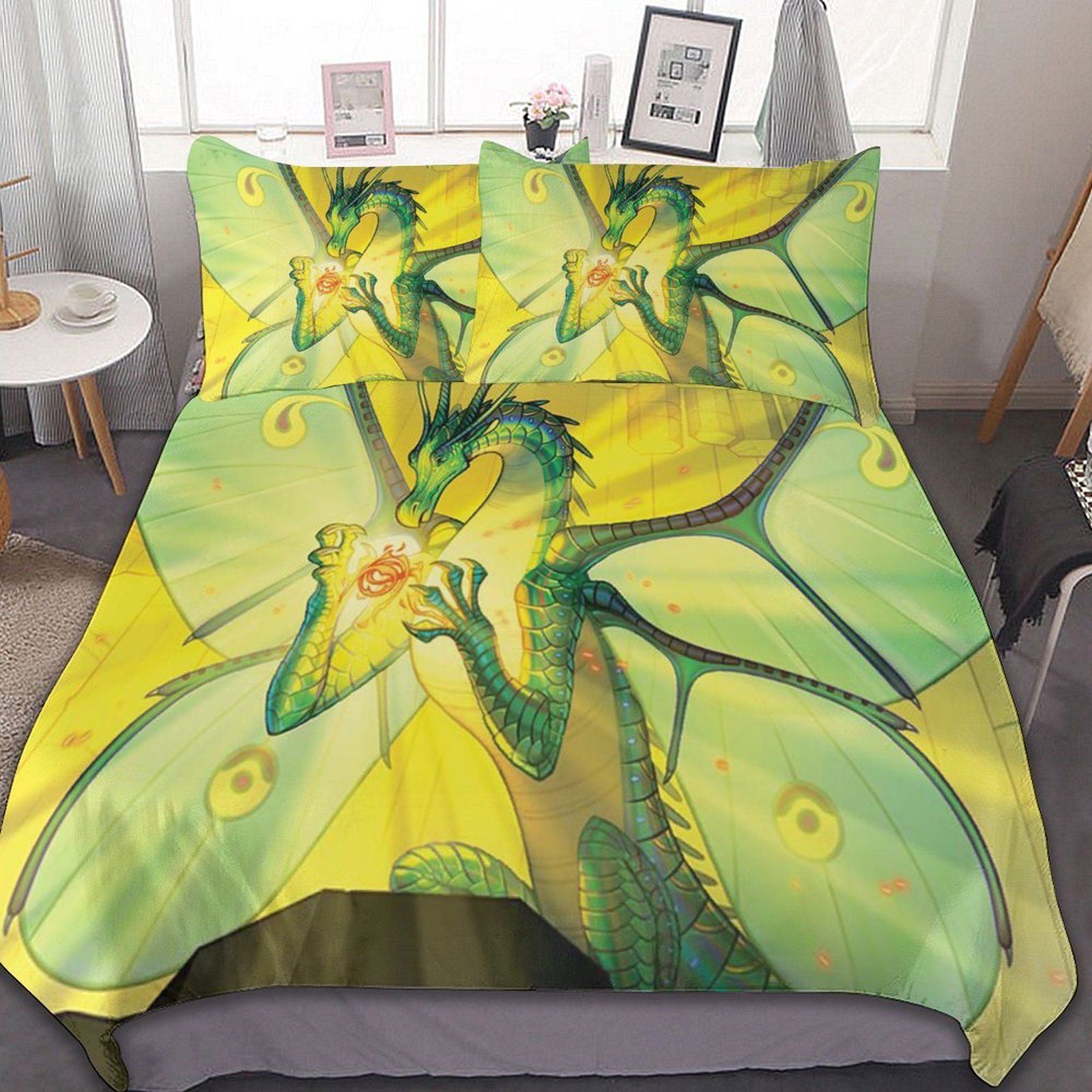 Wings Of Fire Novel 3 Pieces Bedding Sets Soft Comforter Sets Decor