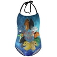 thumbnail image 1 of Wings Of Fire WOF Girls One Piece Swimsuits Quick Dry Bathing Suit Swimwear Swimming Suit 8-10Y(130cm), 1 of 8