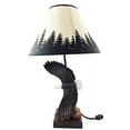 thumbnail image 1 of Wings Of Pride Bald Eagle Soaring Desktop 20" Tall Table Lamp Patriotic Home Decor, 1 of 7