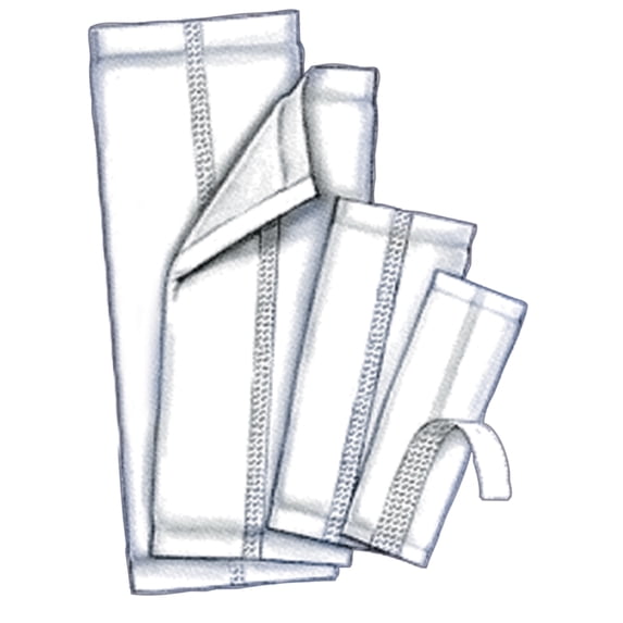 Wings Unisex Incontinence Liner Contoured 6-1/2 X 17 Inch 965B20, 50, 200 Ct