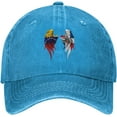 Wings Venezuela and Dominican Republic Flags Baseball Caps Demin Hat Vintage Trucker Caps New