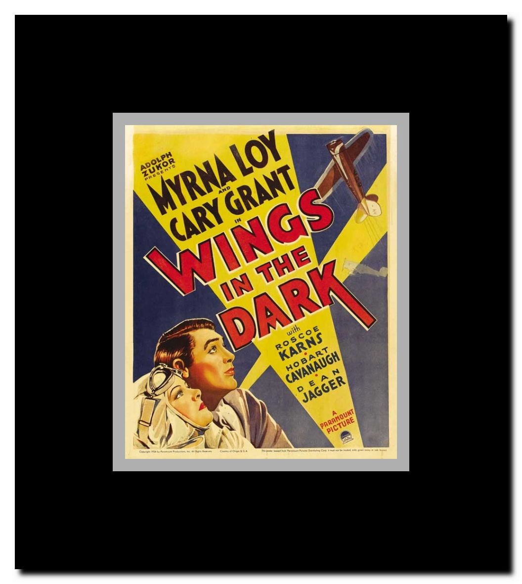 Wings in the Dark Framed Movie Poster