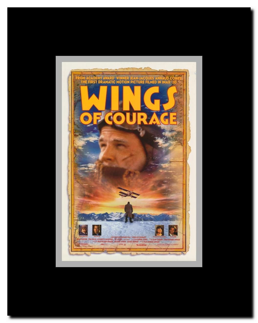Wings of Courage Framed Movie Poster