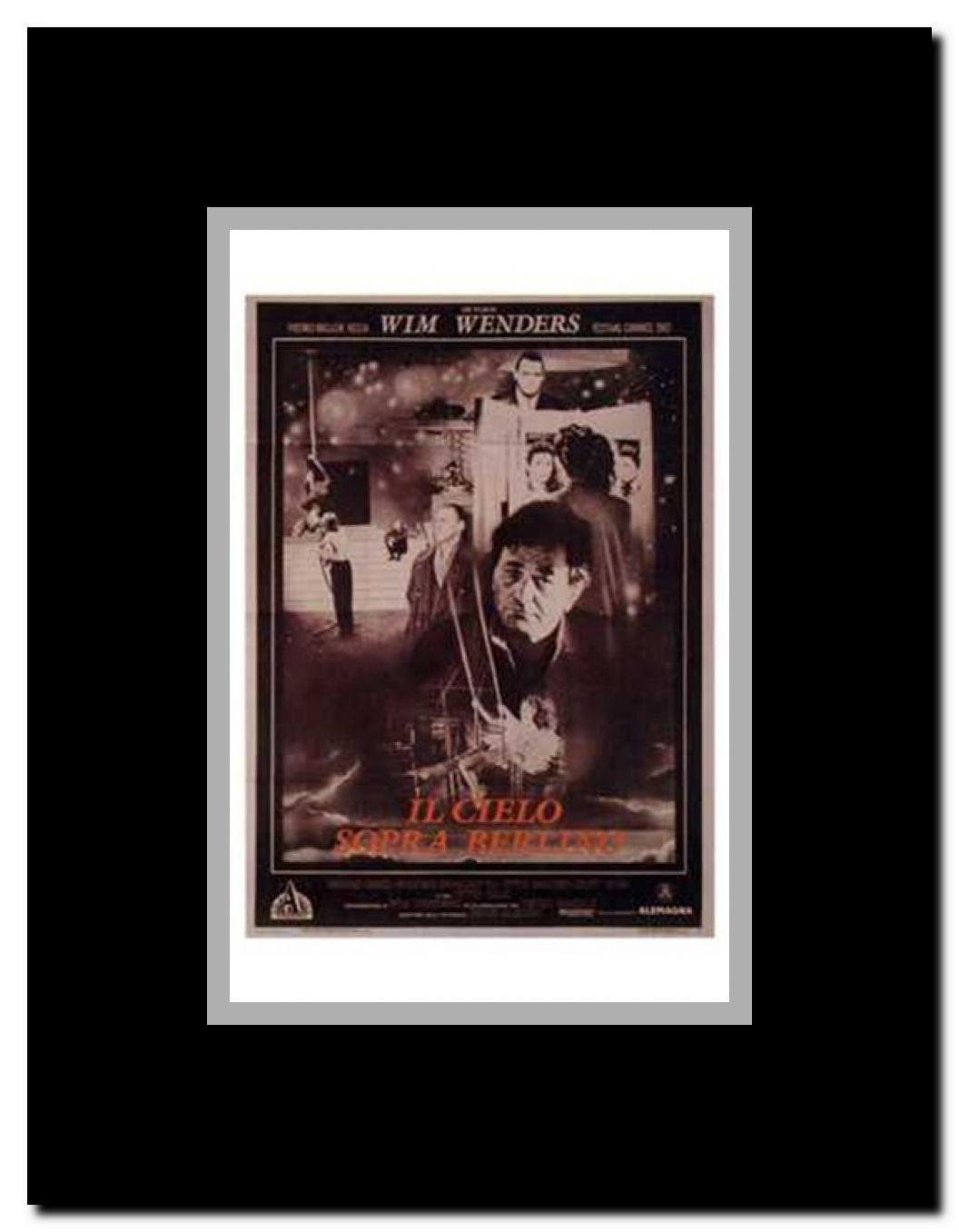 Wings of Desire Framed Movie Poster