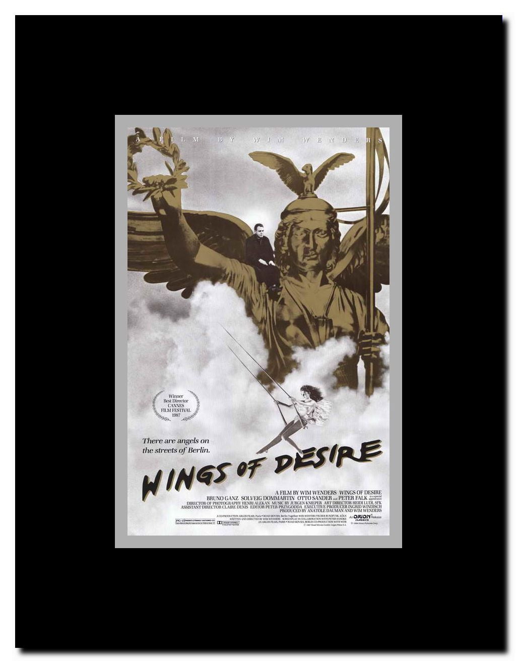 Wings of Desire Framed Movie Poster