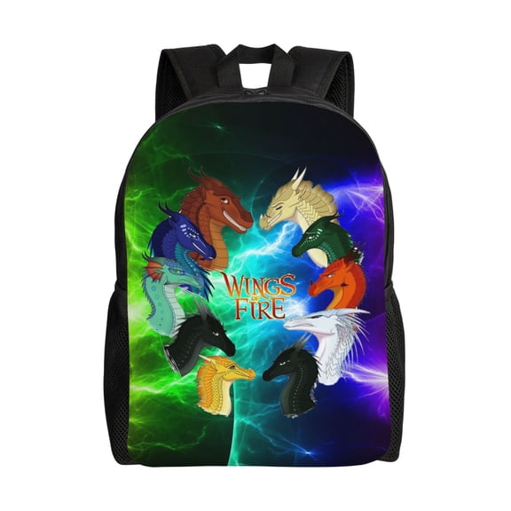 Wings-of-Fire Dragon Backpacks For Men Women Book Bag Travel Hiking Camping Work