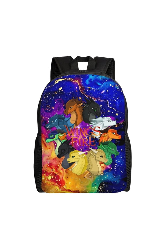 Wings-of-Fire Dragon Backpacks For Men Women Book Bag Travel Hiking Camping Work