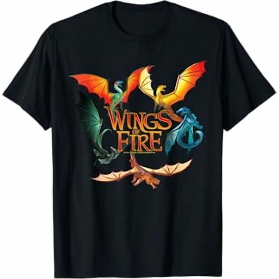 Wings of Fire Dragon Circle T-Shirt