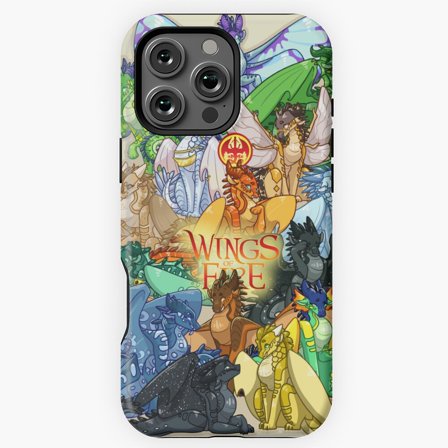 Wings of Fire Dragon Fan Phone Case for iPhone 16 15 14 13 12 11 Pro Max M891215