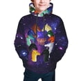 thumbnail image 1 of Wings-of-Fire Dragon Kids' Hoodie 3d Print Sweatshirt Soft Pullover Hooded With Big Pockets For Boys Or Girls X-Large, 1 of 8
