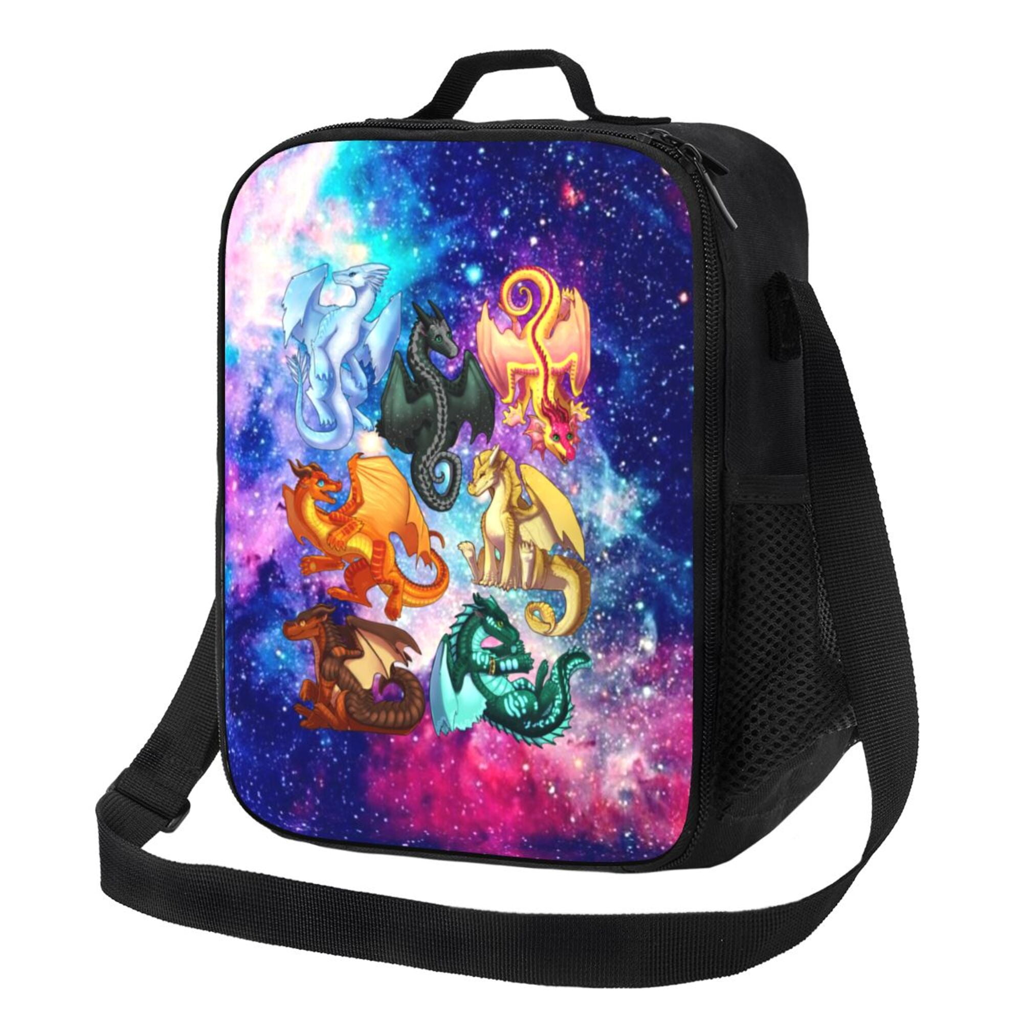 Wings of Fire Dragon Lunch Bag Lunch Box Lightweight Durable Lunch Tote