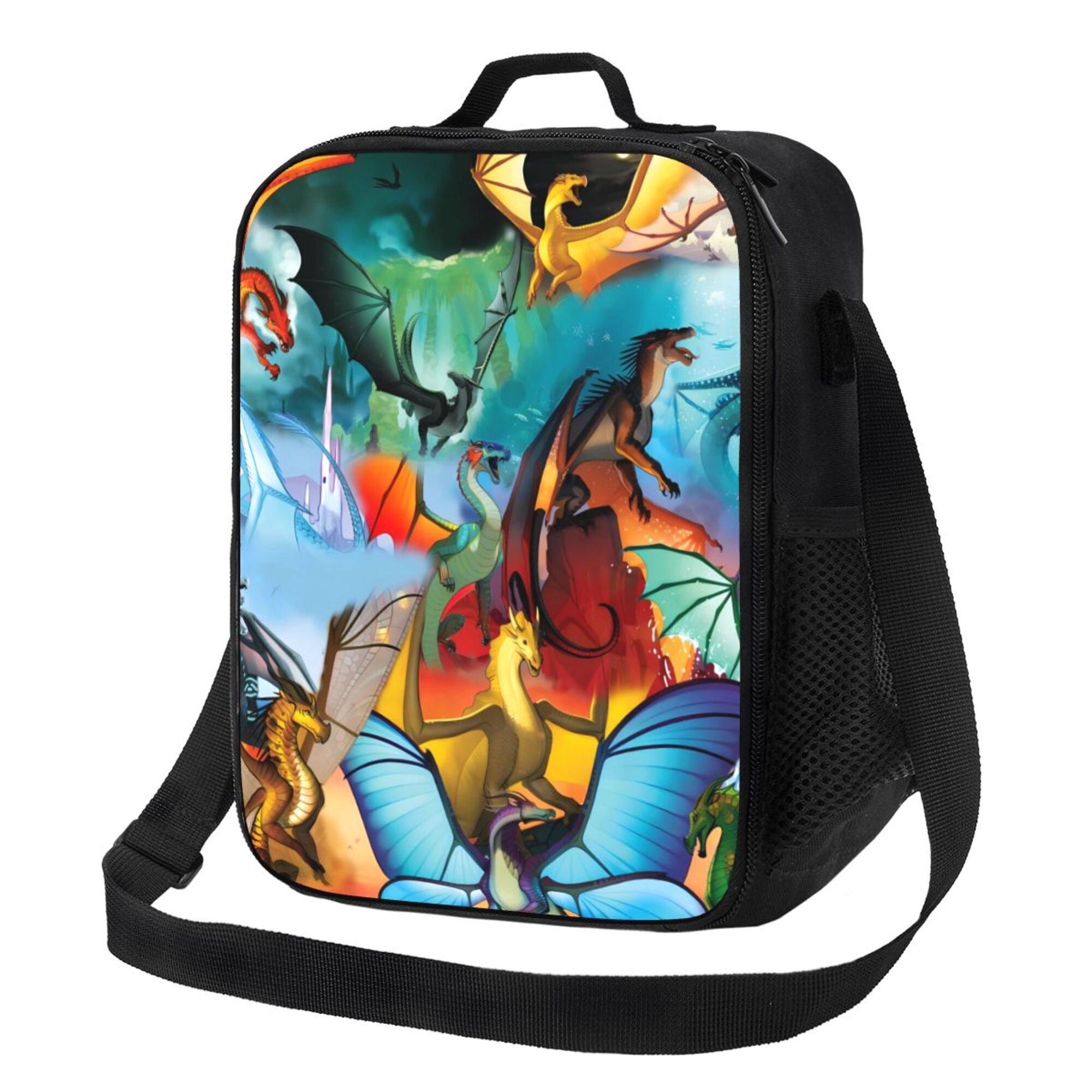 Wings of Fire Dragon Lunch Bag Lunch Box Lightweight Durable Lunch Tote