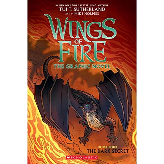 Pre-Owned Wings of Fire: The Dark Secret: A Graphic Novel (Wings of Fire Graphic Novel #4): Volume 4 (Paperback) 1338344218 9781338344219