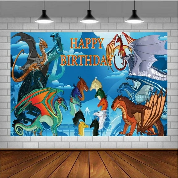 Wings of Fire Taspestry Wall Decor Background Backdrop Party Supplies Banner Post Decor Decorations