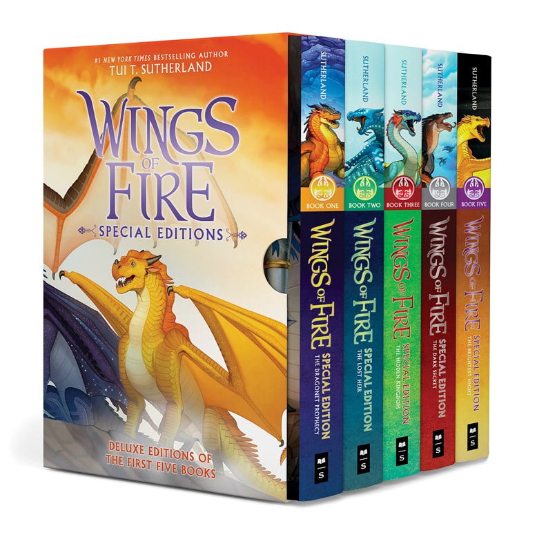 Wings of Fire #1-5 Special Edition Box Set (Hardcover)