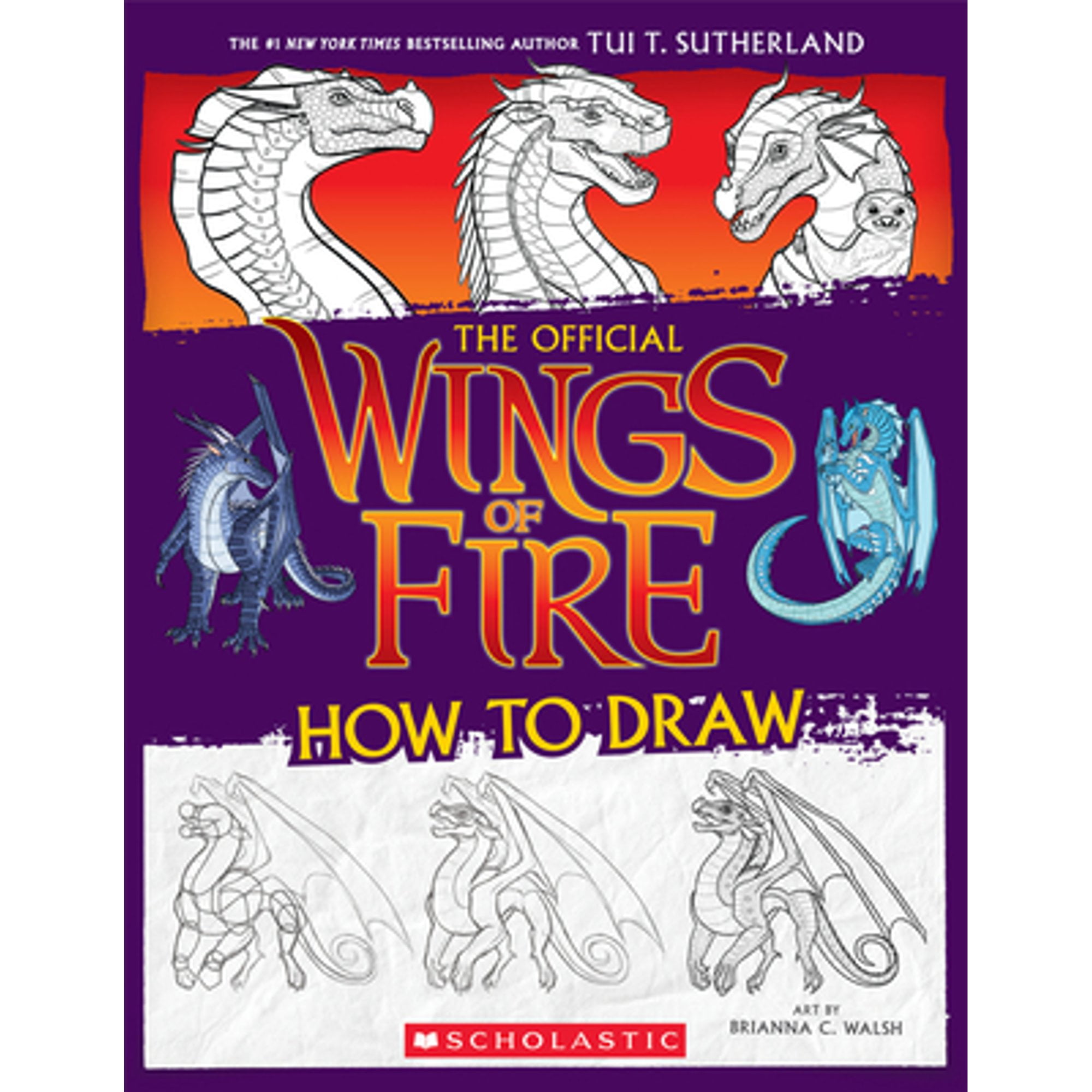Pre-Owned Tui T. Sutherland: Wings of Fire: the Official How to Draw, 96 pages (Paperback)