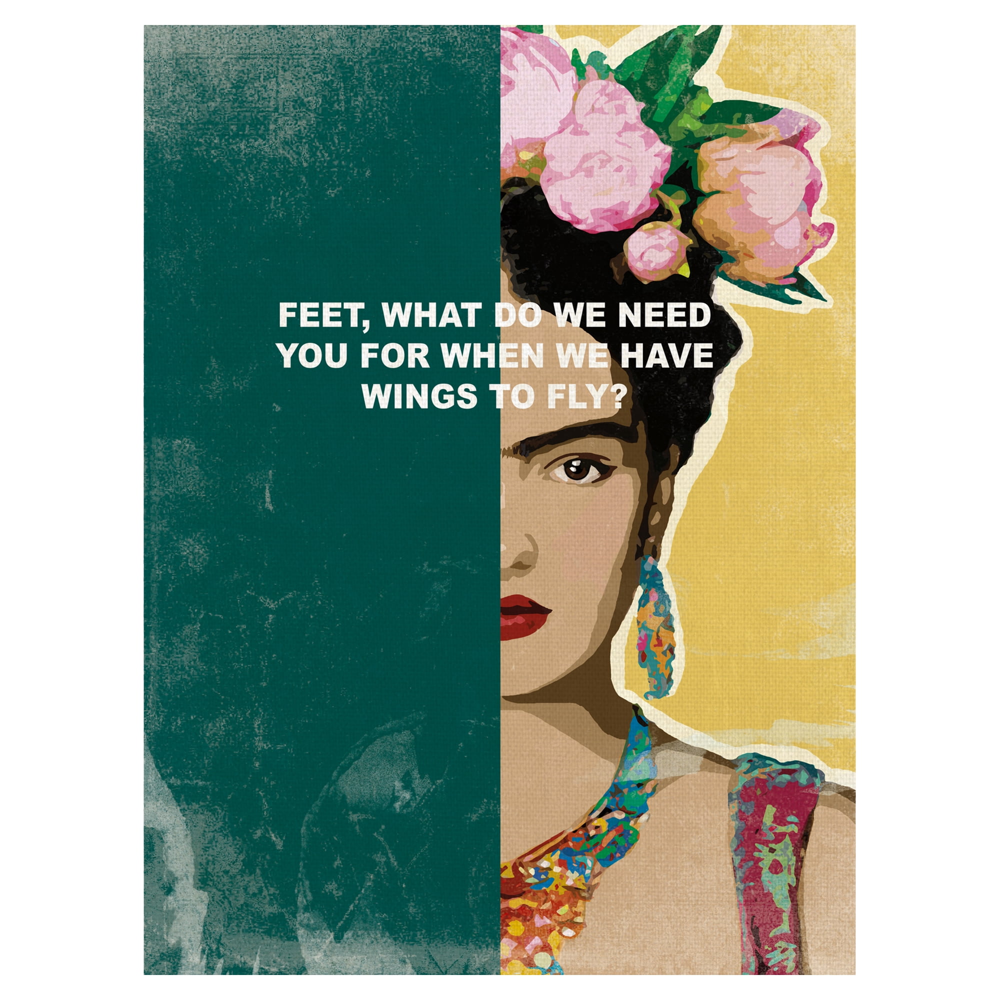 Wings to Fly by Mark Chandon Frida Canvas Art