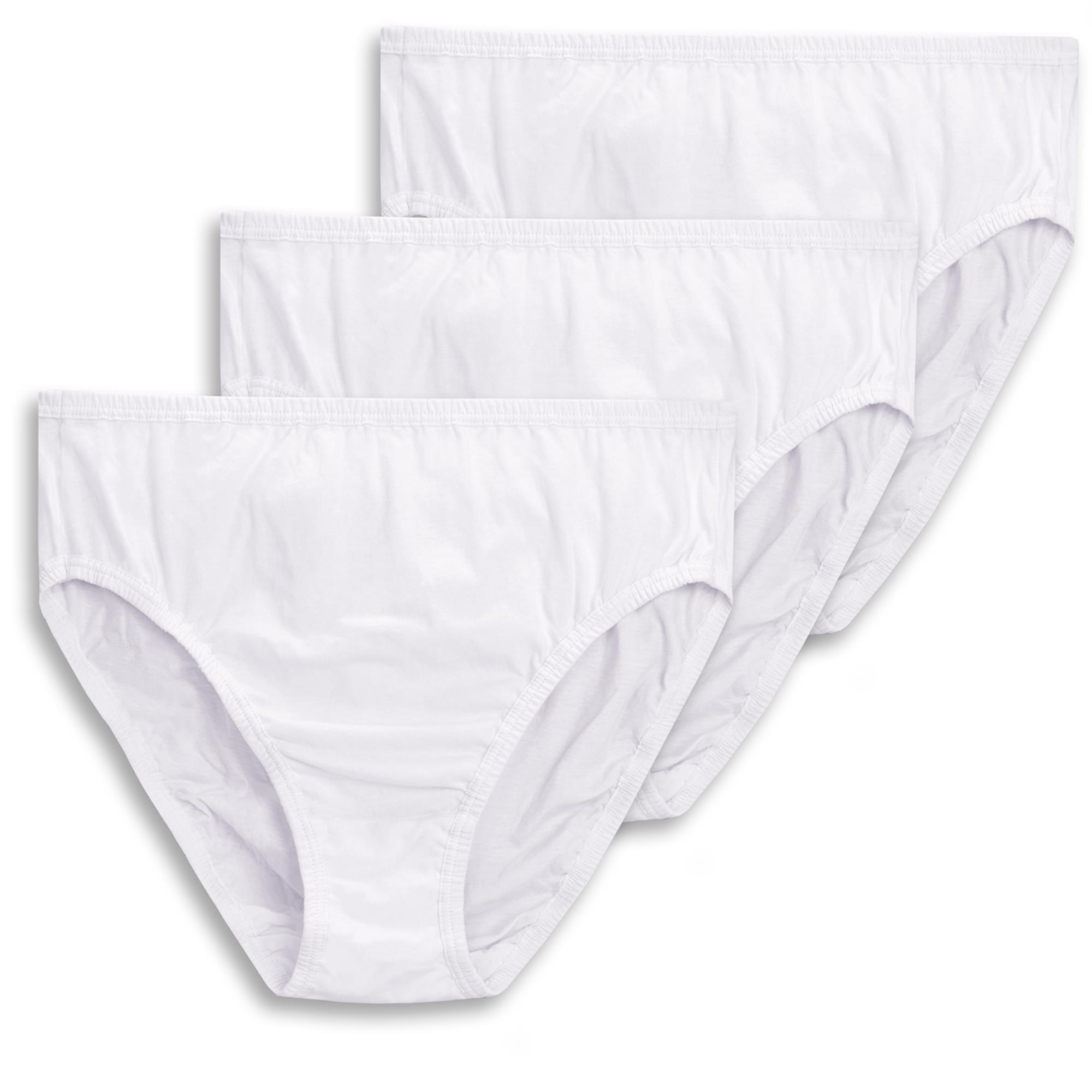 Plus Size Soft Cotton High Waisted Cheeky Panties For Women Love 3 Pack  High Cut Briefs In Solid Colors From Dou04, $20.4