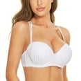 thumbnail image 1 of Wingslove Strapless Bra for Women Plus Size Push Up Underwire Multiway Support Bra, White 34C, 1 of 7
